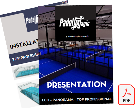 padel courts brochure padelmagic