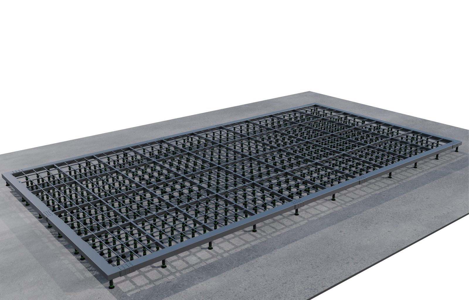 Plataforma elevada para pista de pádel fabricada por PadelMagic