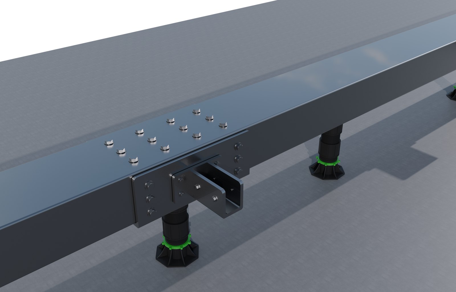 Plataforma elevada para pista de pádel fabricada por PadelMagic