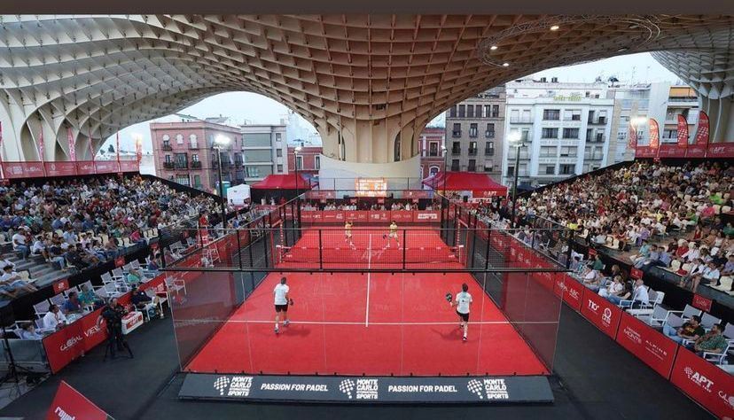 APT Sevilla, pista central en Las Setas