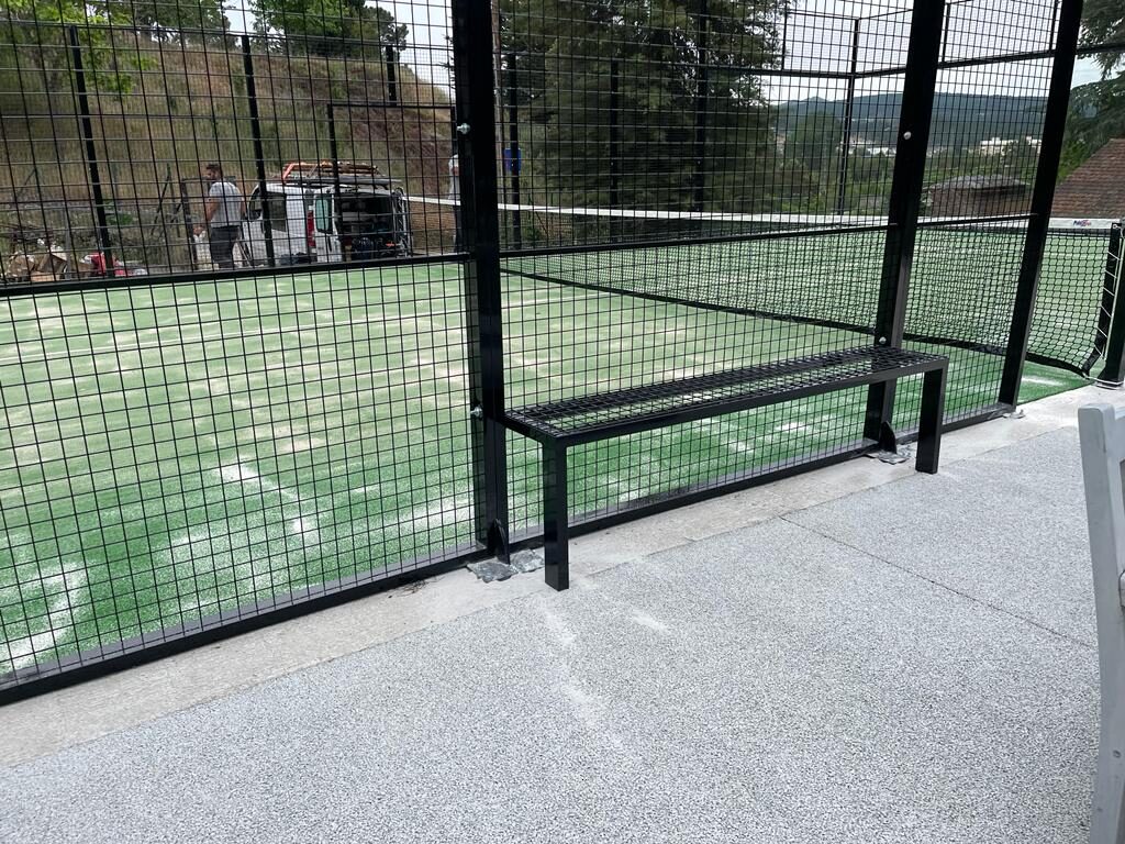 We also provide benches to get a nice and needed rest.