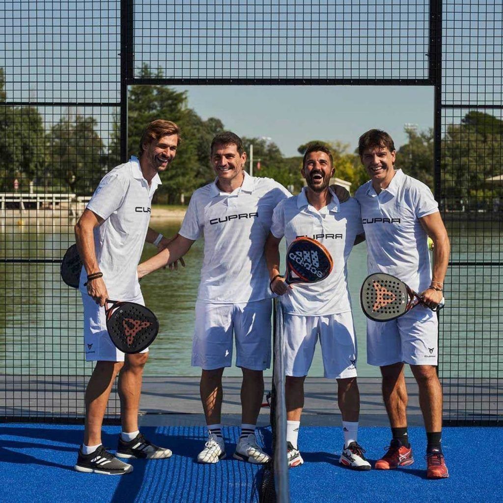 jugadores de padel