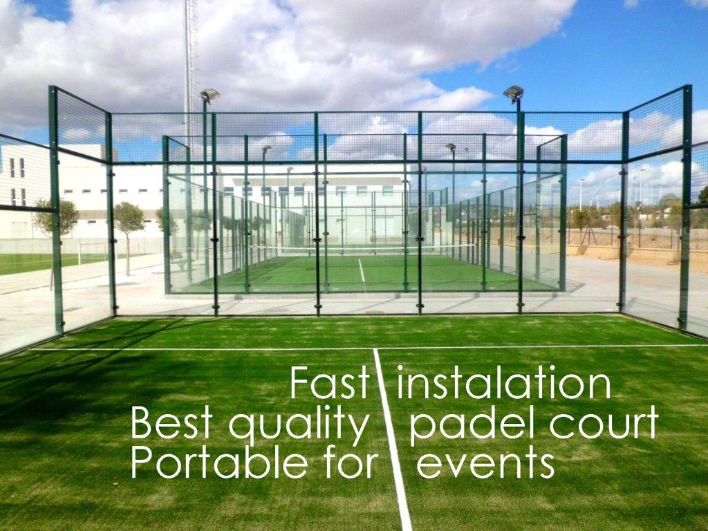 Rent a portable Padel Tennis Court for events