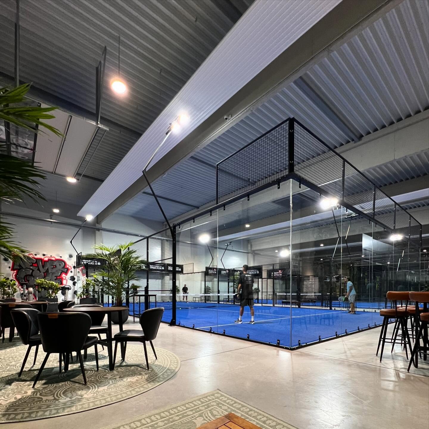 Tape design Padel center, Austria