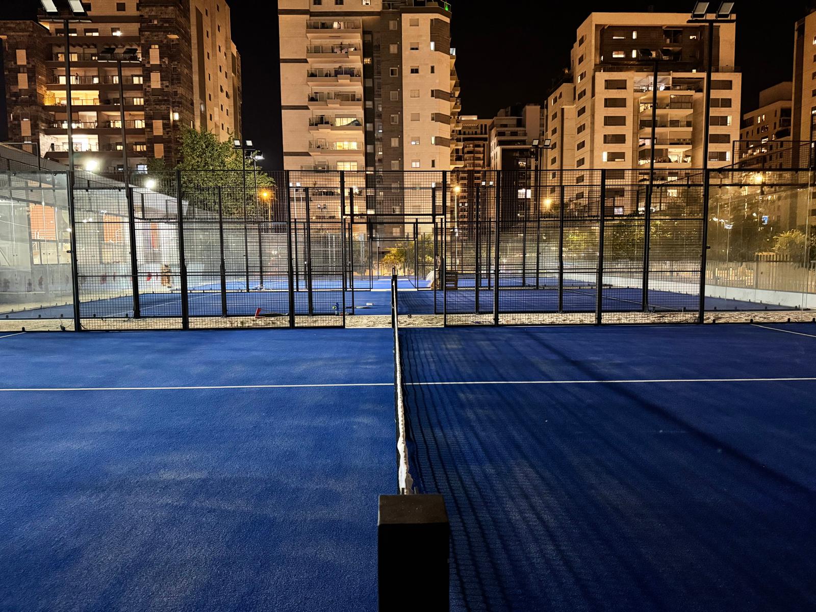 padel game time israel